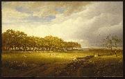 William Trost Richards Old Orchard at Newport Sweden oil painting artist
